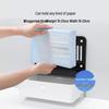 MDNG Wall-Mounted Bathroom Tissue Box with Shelf