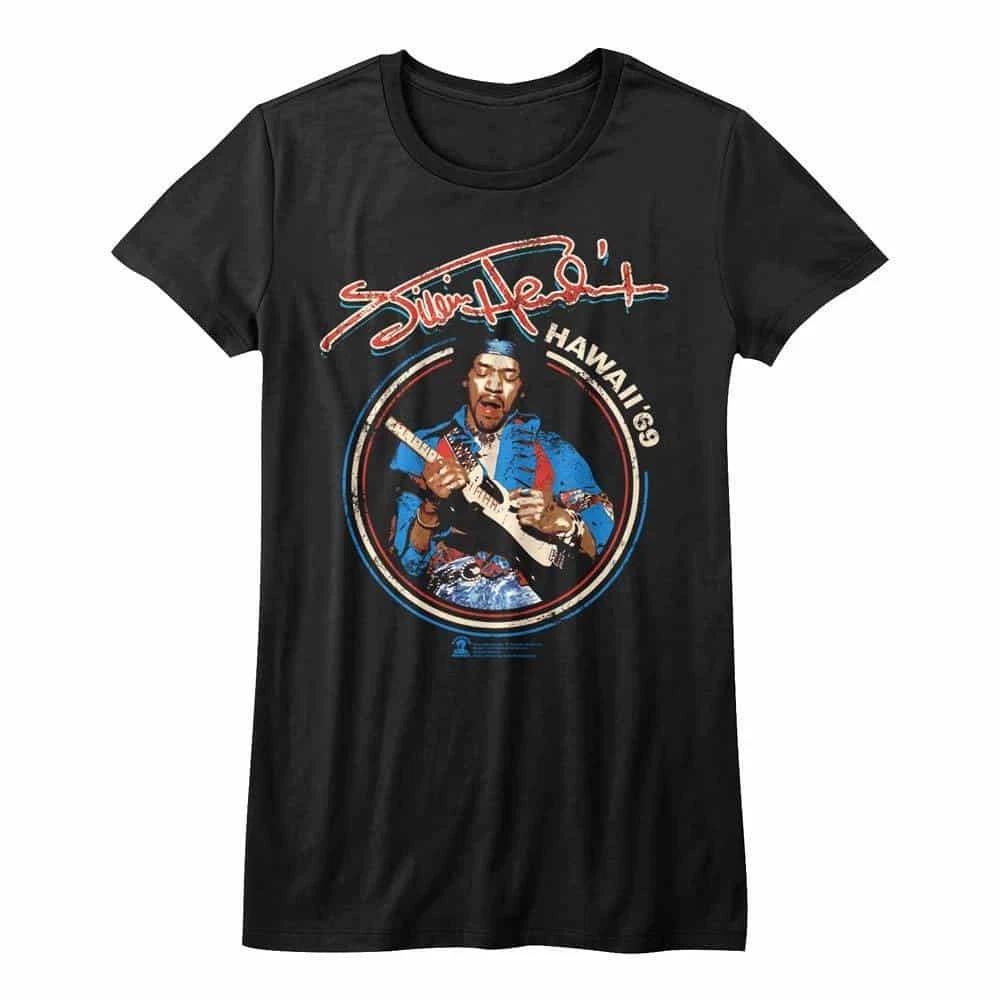 Jimi Hendrix Hawaii 1969 Women s T-Shirt XXL