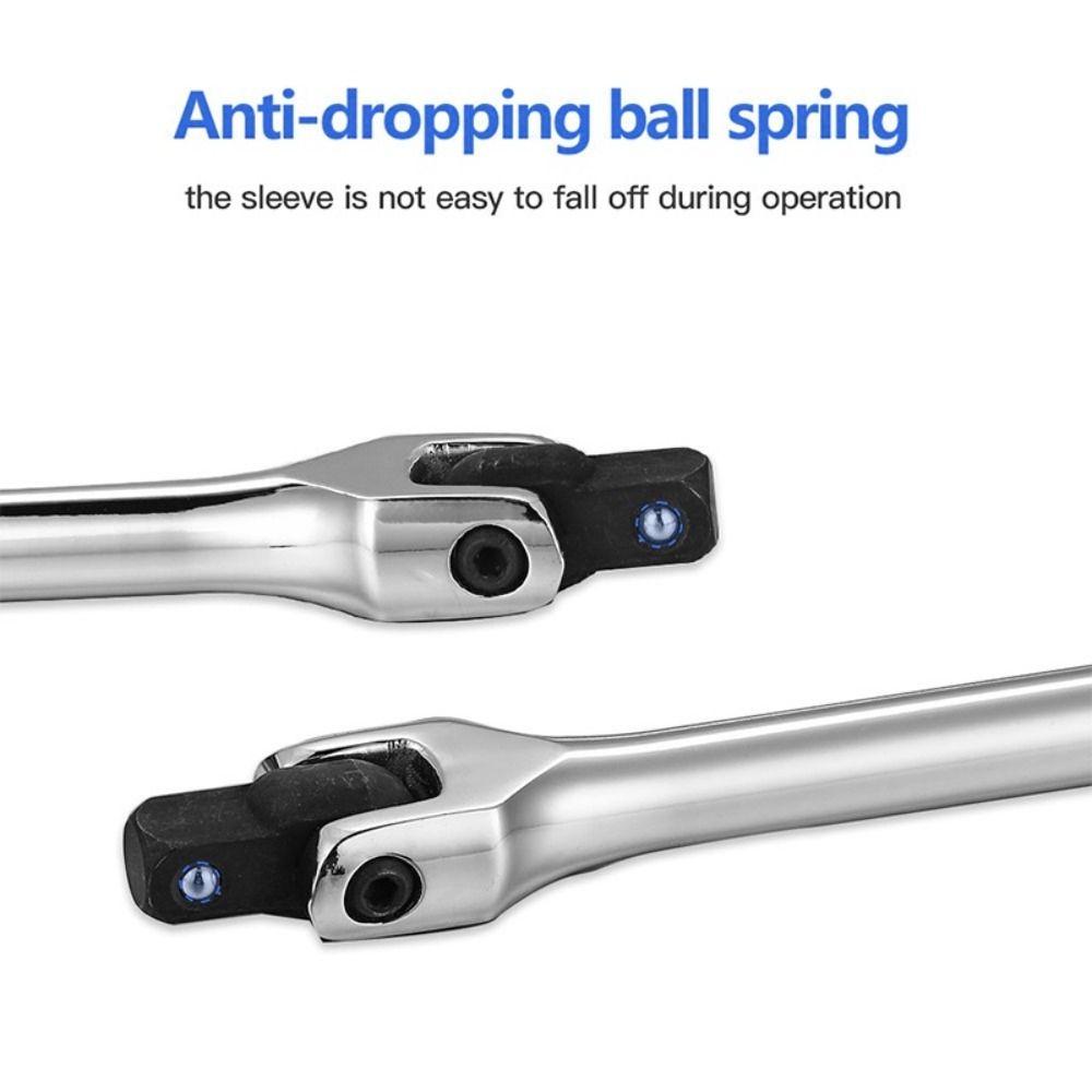 1/2 Inch Drive Breaker Bar Strong Force Lever Steering Handle Repair Tool Torque Wrench Hand Tool