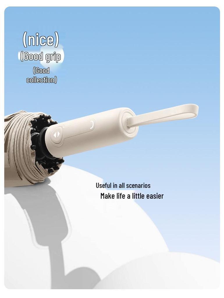 Automatic Large Dual-Use Folding Umbrella: Sunshade and Rain Protection for Sunny or Rainy Days
