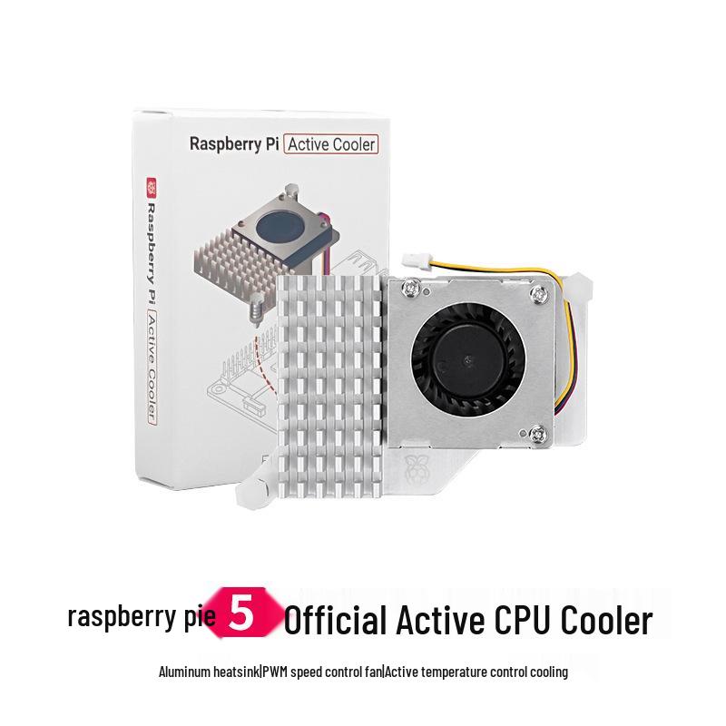 Raspberry Pi 5th Gen Official Active Heatsink & PWM Fan Case