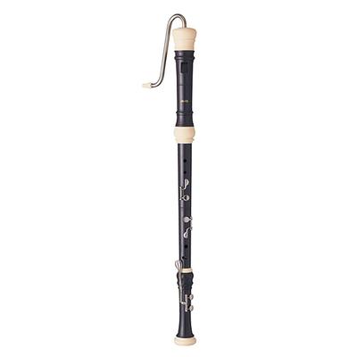 Toyama Musikinstrumenter AULOS Symphony Basblokfløjte Barok Stil med Blød Taske 533B(E)
