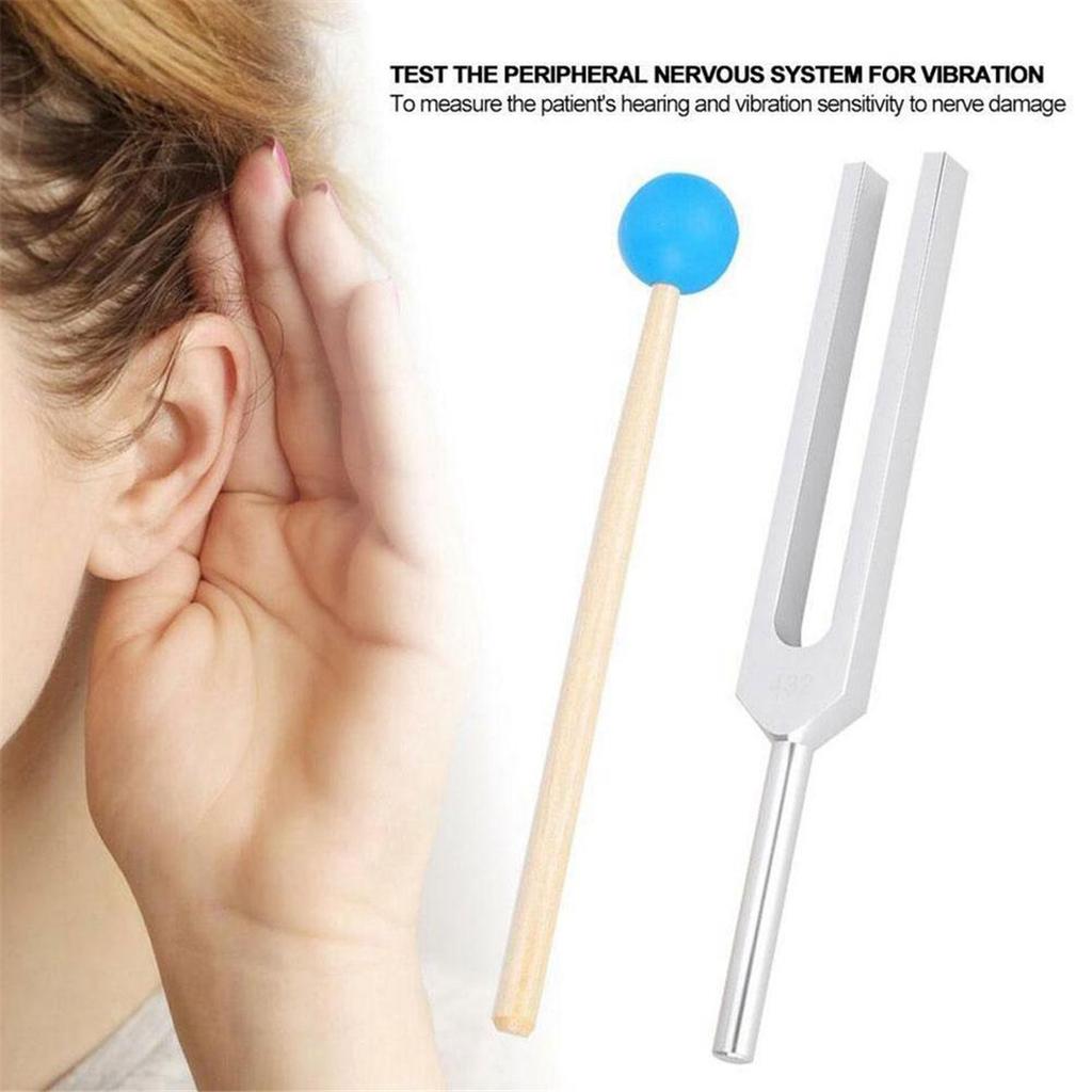 AA58 432 Hz Tuning Fork Sound Healing Instruments Clinical Grade Nerve/Sensory for Perfect Healing Musical Instrument Stress
