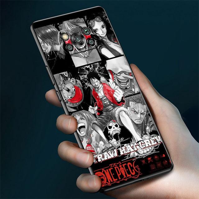 

OnesLuffys Pieces Phone Case for Xiaomi Poco M3 F1 M4 5G X4 X3 Pro C40 F4 X3 NFC F3 GT M4 Pro Bumper Shockproof Silicone Cover Xiaomi Poco C40