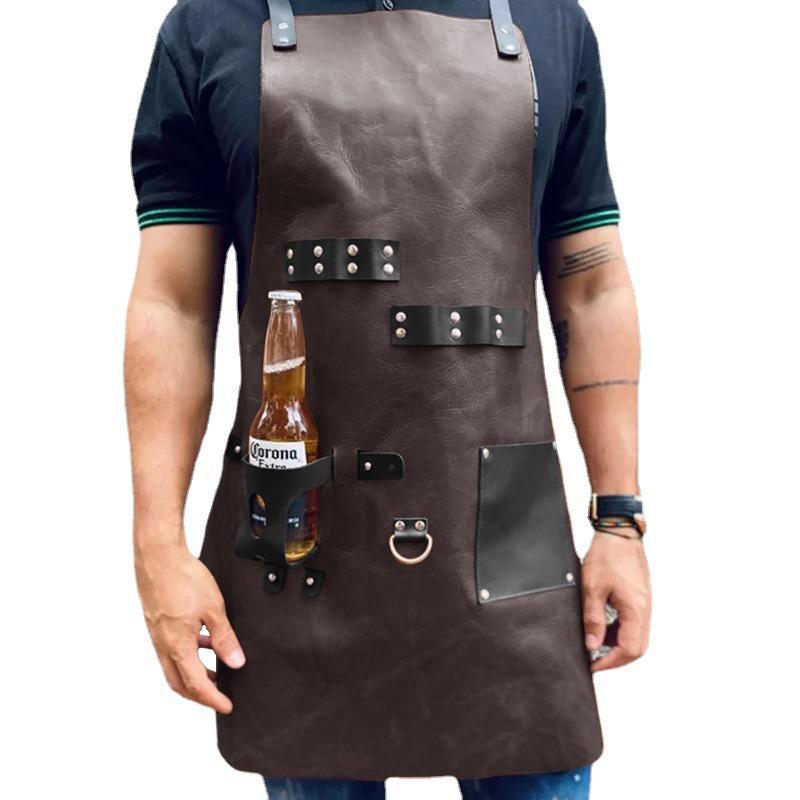 Leathers Apron Waterproof Anti-fouling Apron Professional