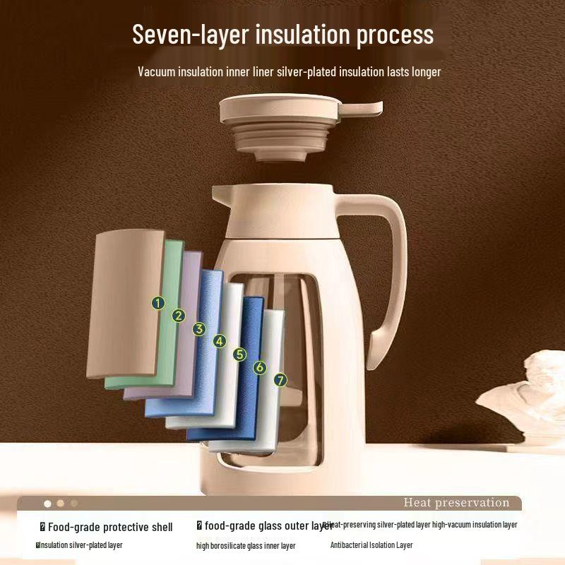 Smart Large-Capacity Insulated Kettle & Thermos for Hot Water