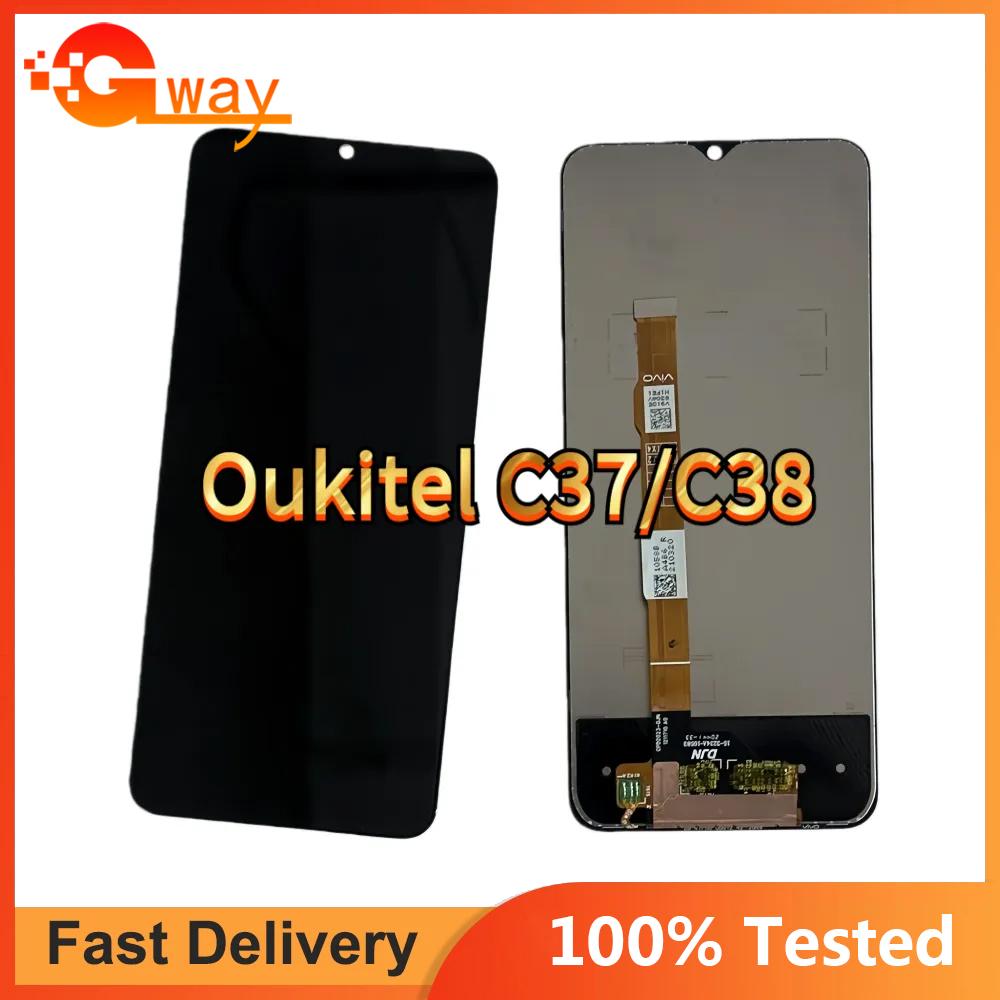 

LCD Screen and Digitizer Full Assembly For Oukitel C37 C38