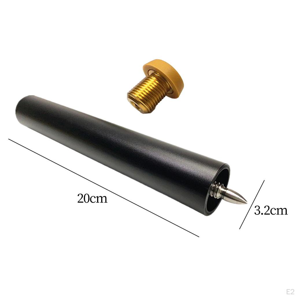 Pool Cue Extender Lengthener Tool Billiards Extension Snookers for Men