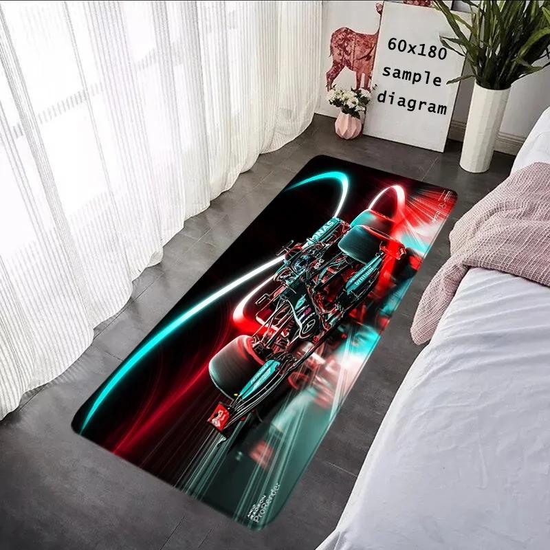 Balcony Carpet Living Room F1 Racer 33 Number Rugs Foot Carpets Entrance Doormat Soft Bedside Rug Floor Mats Non-slip Mat Home