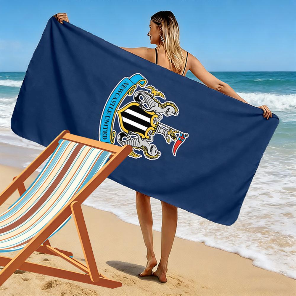 Royal crest harmony Print beach towel, quick drying, suitable for travel, outdoor sports, jogging, the beach and swimming, gift