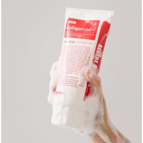 MEDIPEEL Red Lacto Collageen Clear 2.0 Bouncy Huid Reinigingsschuim 300ml