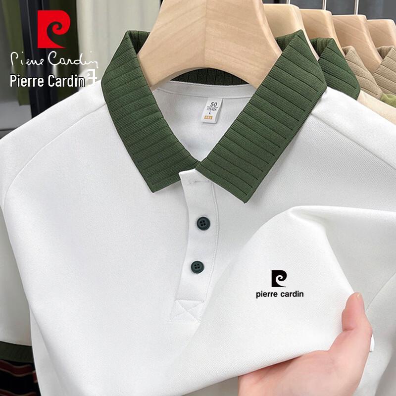 Pierre Cardin Men s Heavyweight Short Sleeve Polo T-shirt L