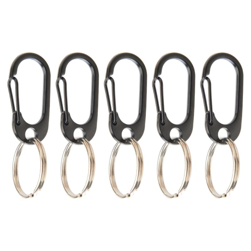 

Key Chain Clip Hook Carabiner Outdoor Camping Keychain Buckle Zinc Alloy Keychain Carabiner Keychain Clip Key Holder Set