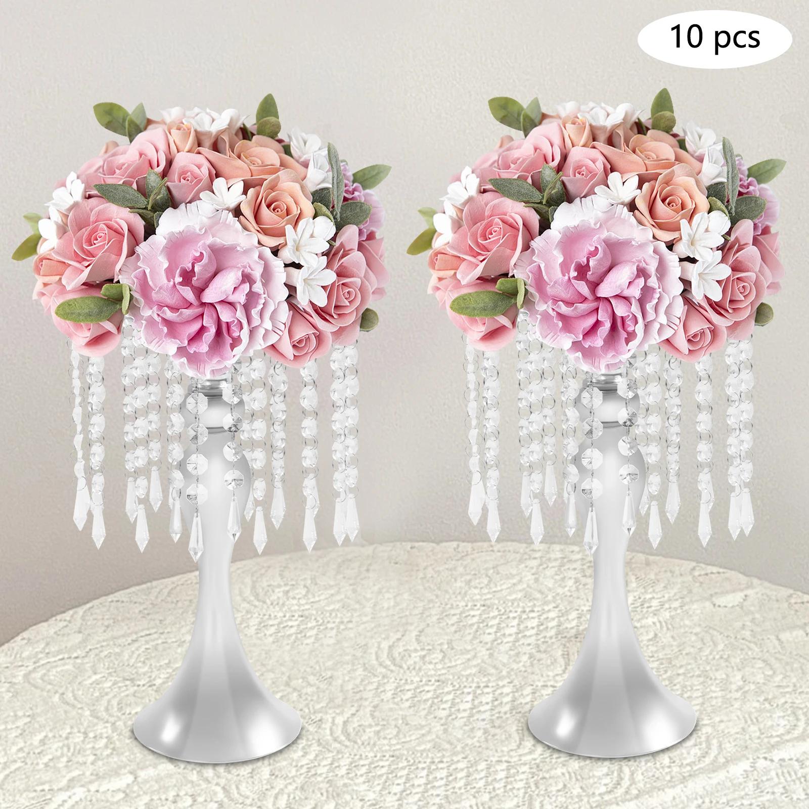 

10 Flower Stands, Crystal Flower Stand, Flower Display Rack United States