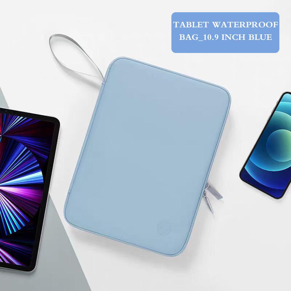 Leder Tablet Schutzhülle Lagerung Tasche Geeignet für Apple 10-zoll Huawei 12-zoll Laptop Tablet Liner Tasche Wasserdicht, öl-proof, Verschleiß-beständig