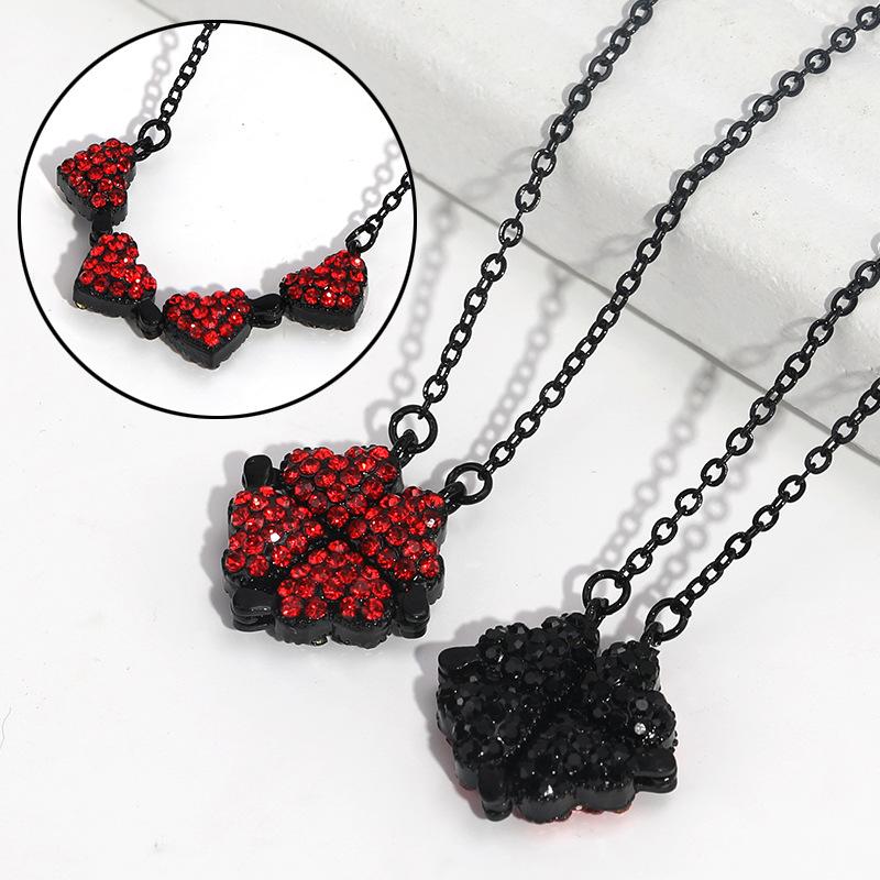 Four Leaf Fashionforward Clover Necklace For Women In Premium Gold And Silver Finishes