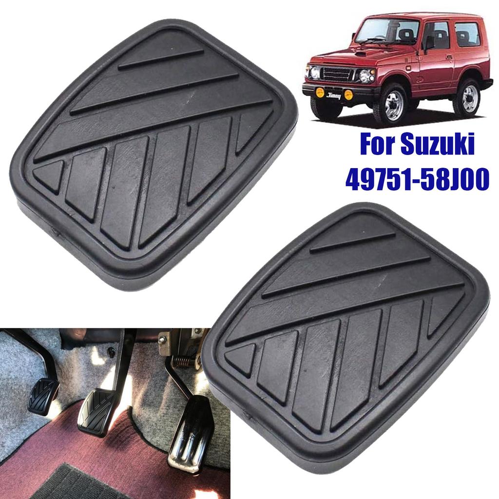 Brake Clutch Rubber Pedal Antislip Foot Pad Protector Cover for Suzuki Swift Jimny Vitara Samurai Esteem SX4 Aerio 4975158J00