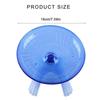 Hamster Running Wheel Silent Mouse Running Toy Flying Saucer Axle Wheel Rat Running Disc Toys Small Animal Hamster  Pink