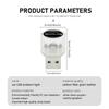 Car Mini USB LED Ambient Light Plug Decorative Atmosphere Lamp For Mercedes Benz AMG W204 W205 W203 W211 W201 W210 W108 W124