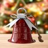 Christmas Bell Ornament Charm Pendant Iron Xmas Decor Tree Hanging for Year
