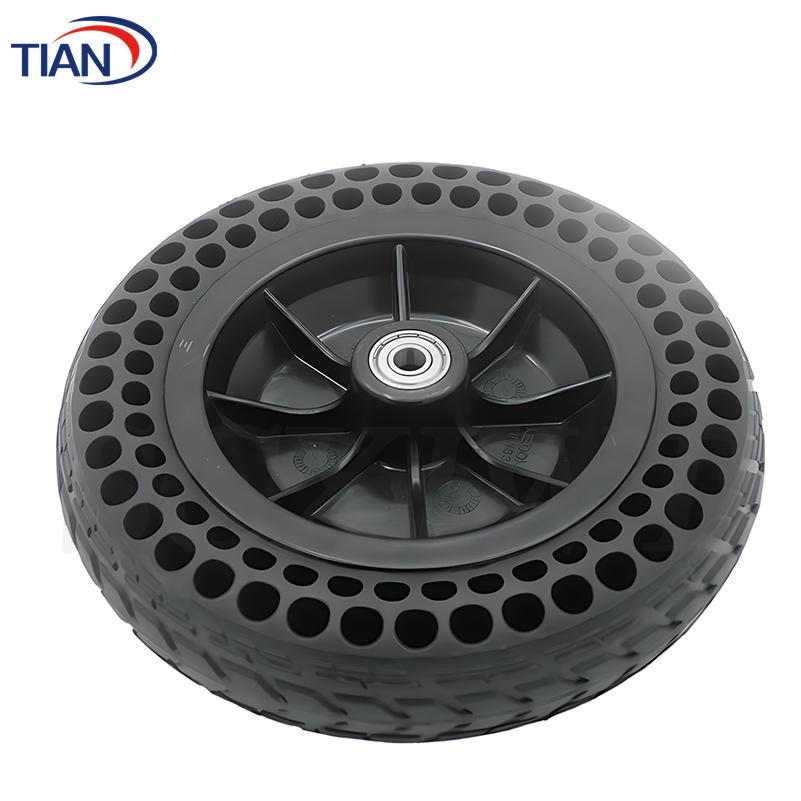 8 Inch 8X2 Solid Tyre with Plastic Hub 200x50 200x45-110 for Electric Scooter Wheelchair No Inflation Part Whole Wheel Durable