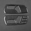 For BMW 3 Series E90 E92 M3 2005-2012 Seat Memory Button Control Panel Cover Carbon Fiber Car Accessories Decoration Sticker
