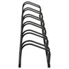 Porte-vélos - VIDAXL - 6 vélos - Acier - Au sol - Noir
