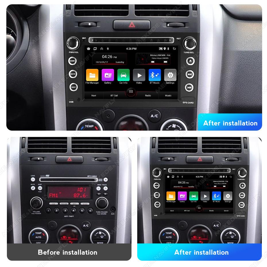 7inch Car Radio For Suzuki Grand Vitara 2005-2012 2013 2015 Multimedia GPS Navigation Stereo Player CarPlay Android Auto WIFI