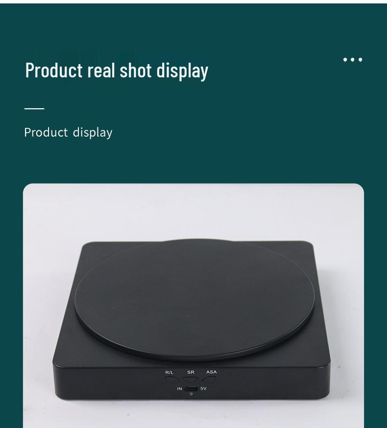 Adjustable 3-Speed Rotating Photography Stand