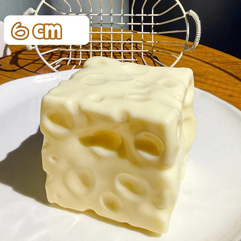 

ТПЭ Сырный Зажим Сжимаемый Кокосовое Масло Ручной Лепки Шарик Пластиковый Не Отскакивающий Зажим Снятие Стресса Мягкий Вечеринка Подарки