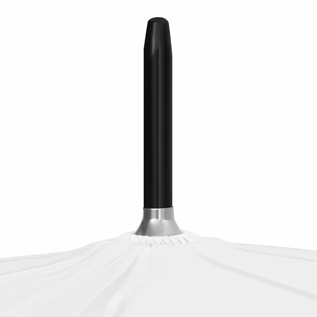 Vidaxl Sonnenschirm Weiß, 130 cm