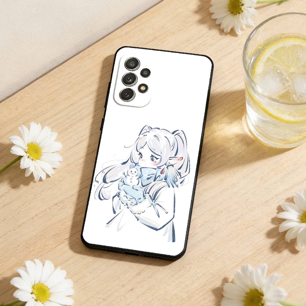 

Чехол для телефона с аниме-фигуркой B-Beyond Journey s End Для Samsung S26,S25,S24,S21,S22,S23,S30,Ultra,S20,Plus,Другие Мягкий Черный Чехол Samsung S21 s305G