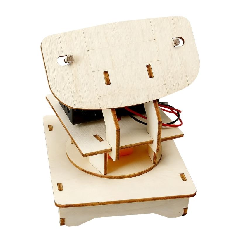 

Образовательная сборная модель лидара из дерева для детей, игрушка для STEM-обучения, пособие по физике для учеников, детей 1