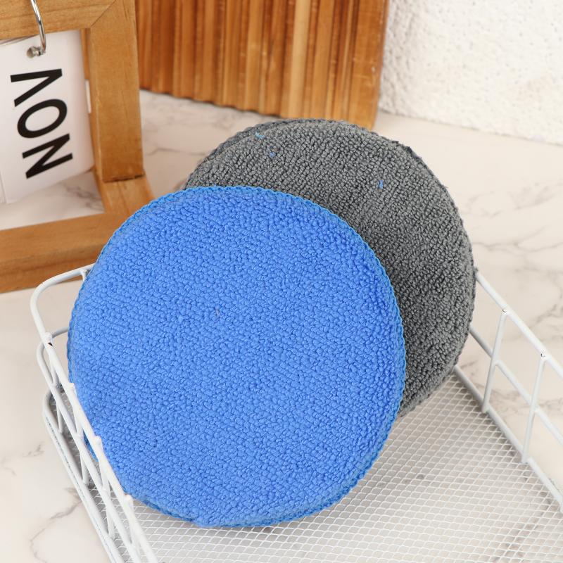 5/10/20Pcs Car Detailing Applicator Pads Car Care Waxing Polish Sponges Soft Microfiber Round Foam Sponges Car Cleaning Tools