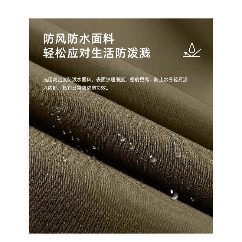 Solid color simple stand-up collar winter boys' 2025 new jacket top, loose thickened warm and trendy cotton clothes