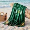 Telo Mare in Microfibra con Stampa Sporting CP FC Asciugatura Rapida Assorbente Grande per Spiaggia Nuoto Viaggio