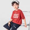 Boys' Graffiti Letter Cool Feel Short Sleeve T-Shirt