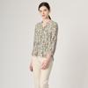 Bcbg Print Pintuck Blouse B4m3b473