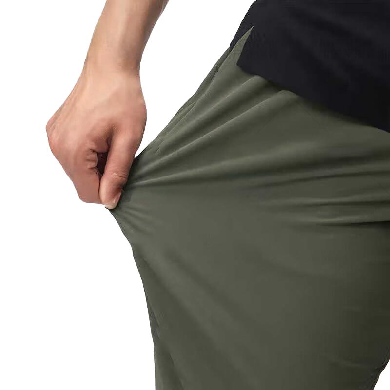 Saucony Urban Elastic Low Waist Straight Leg Knitted Sports Pants Men Pants Rock-Gray Army-Green SC2240114C-GE128