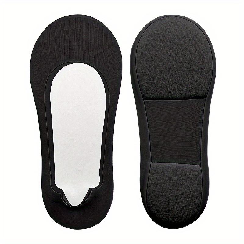 

1 pair Arch Massage Comfortable And Breathable Invisible Socks чёрный