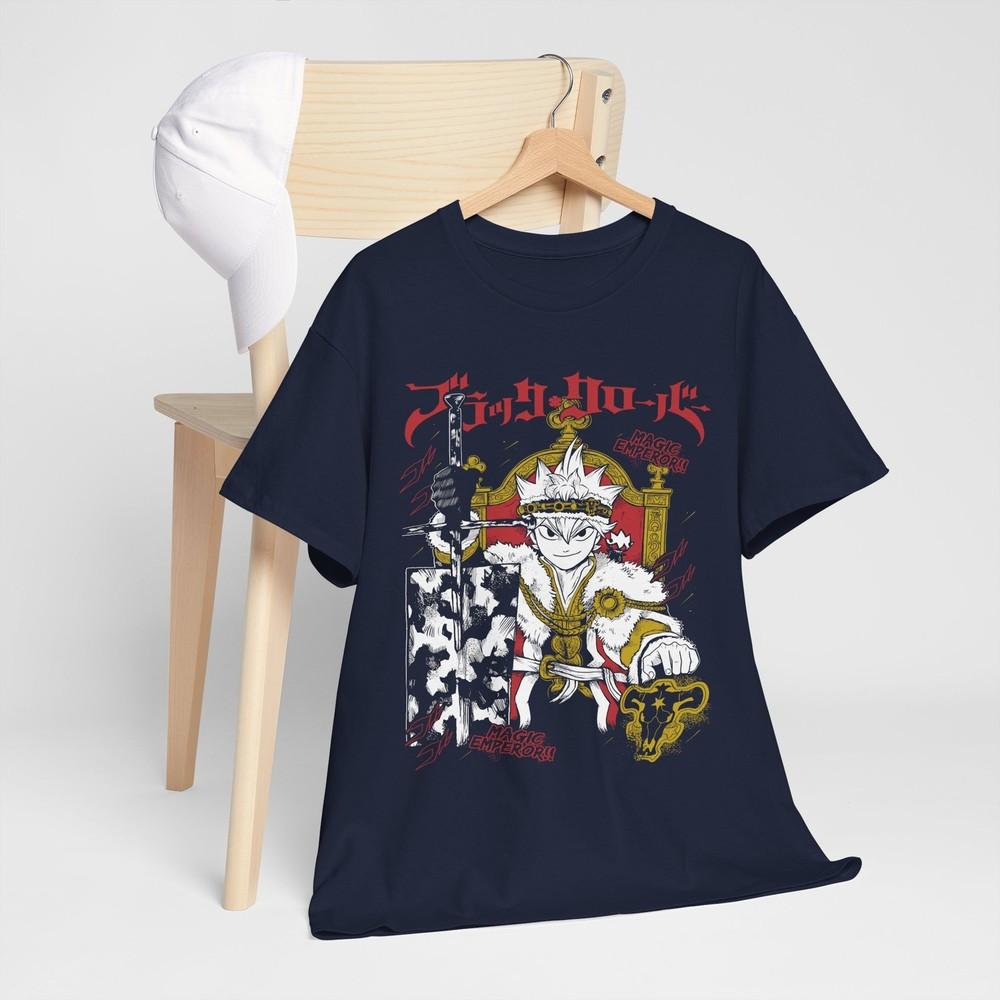 Asta Yuno Tshirt Black Clover Anime Unisexga Asta Girl Gifts Black Shirt All Size M