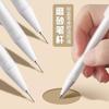 M&G mechanical pencil, 0.7/0.5mm, white barrel, refillable lead, suitable for students and office