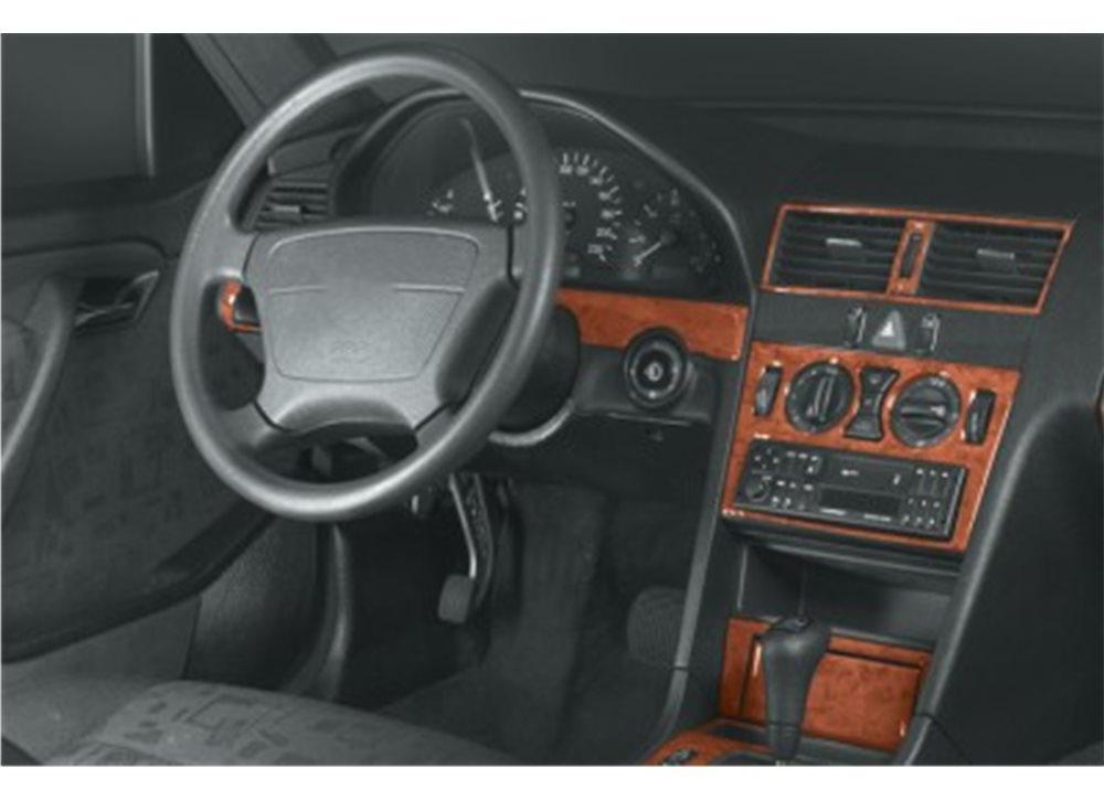 Panel Overlays (1995-1997) Carbon Fiber for Mercedes C-class W202