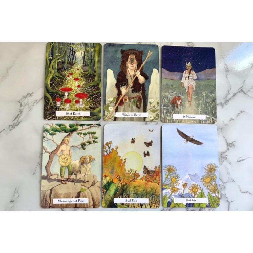 10.3*6cm The Witches’ Wisdom Tarot A 78-Card Deck