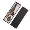 Quill Pen and Ink Set Vintage   Glossy Writting Stainless Steel Nib Wear Resistant   Delicate Texture Quill Pen
