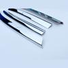 Car styling For Tiguan Front Grille Chrome 2021 2022 2023 Tiguan MK2 Front Bright Black Grille Chrome Sports Body Kit Accessory