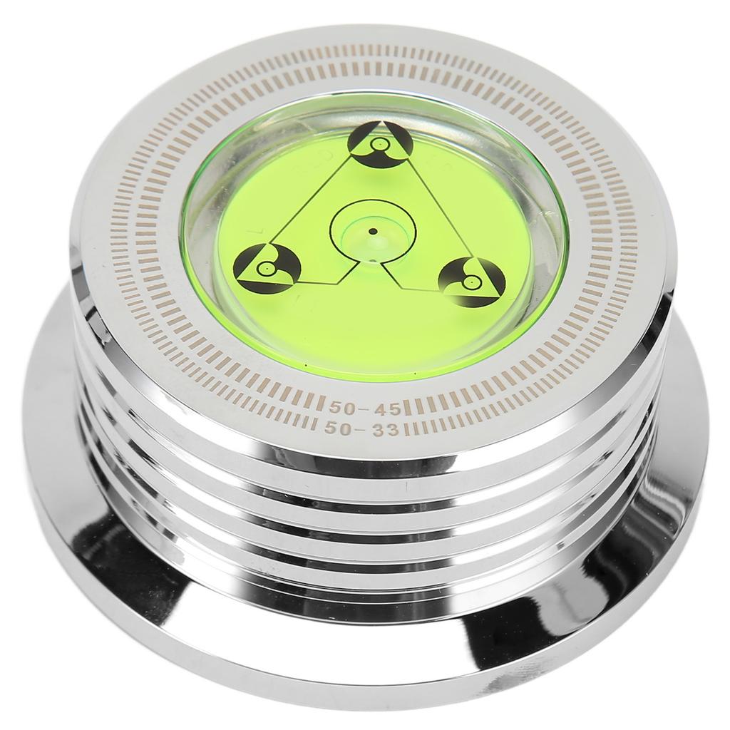 Record Weight Stabiliz Professional 50Hz 45rpm Turntable Disc Stabiliz with and Speed Measurement