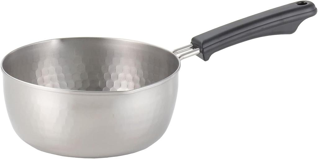 Yoshikawa Stainless Steel Yukihira Pot 18cm Made In Japan Ajiichi Gift Wrapping Specification SJ3412