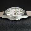 VINTAGE SEIKO 5 AUTOMATIC REFURBISHED JAPAN MENS WHITE DIAL WATCH A444273-1
