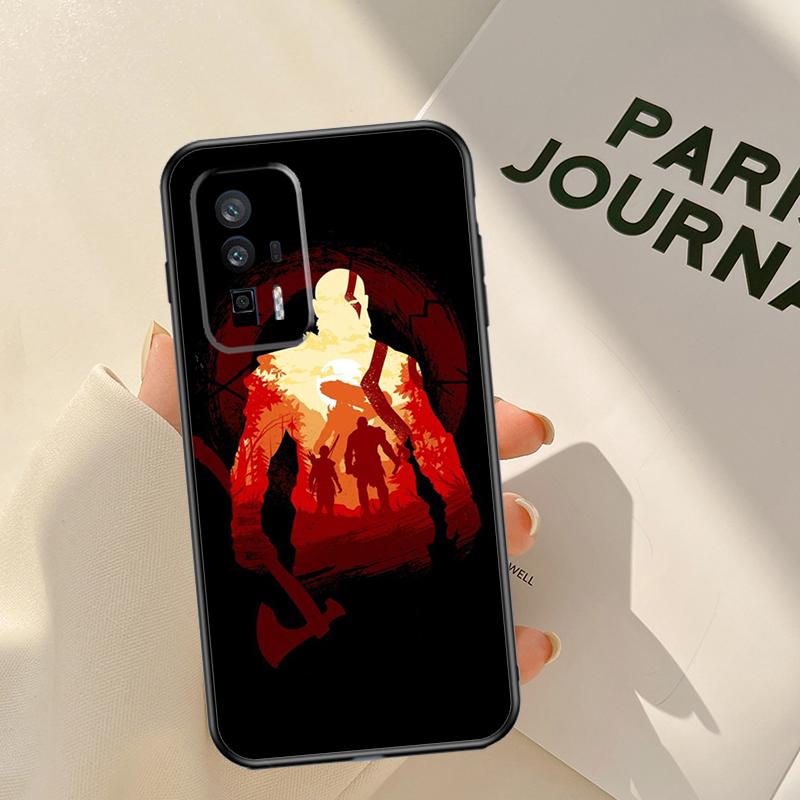 God of War Case For Xiaomi 15 14 Ultra 13T 14T 15T Pro 17 Pro Max POCO X7 Pro X3 X5 X6 F5 F6 F7 F8 Coque